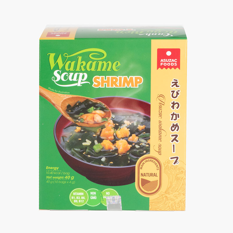 Canh rong biển tôm Asuzac 40g (4gx10gói)