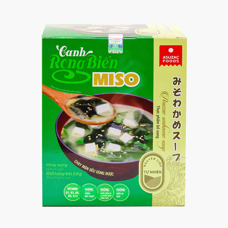 Canh rong biển miso Asuzac 50g (5gx10gói)