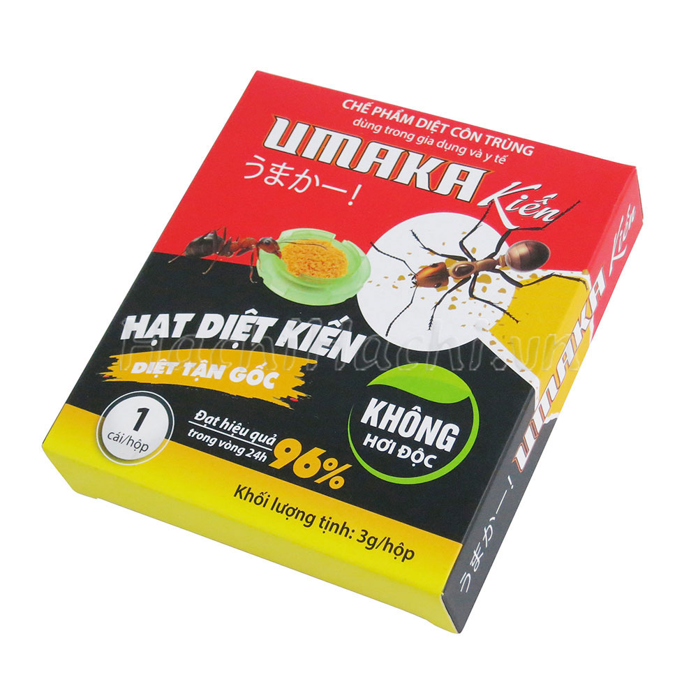 Hạt diệt kiến Umaka 3g (1 cái) (Không hơi độc) thương hiệu UMAKA