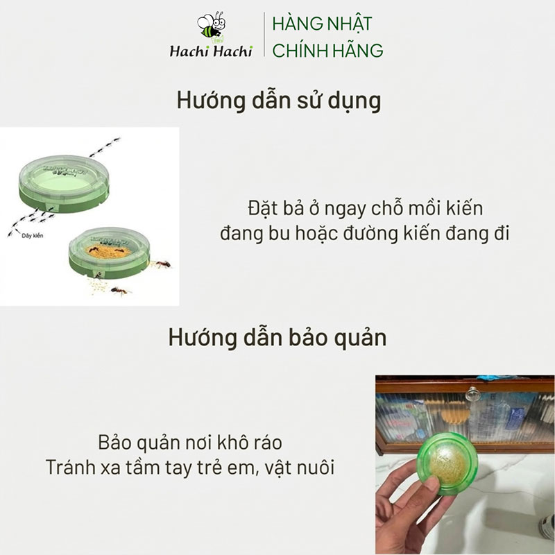 Chế phẩm thuốc diệt kiến Umaka 3g thương hiệu UMAKA