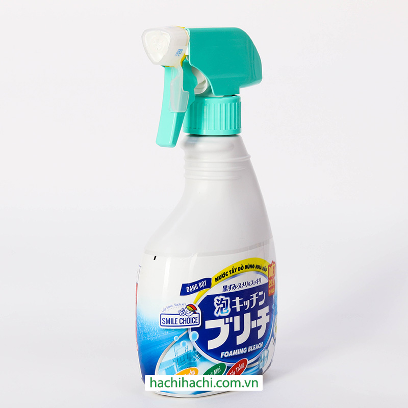 Nước tẩy đồ dùng nhà bếp dạng bọt Mitsuei  400ml thương hiệu MITSUEI