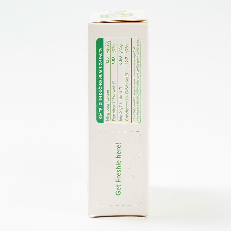 Thanh hạt dinh dưỡng Freshie vị dừa, hạt điều 150g (6 thanh) thương hiệu TÂM MINH