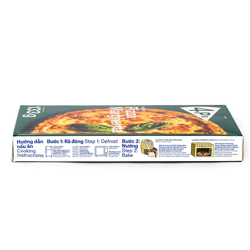 Pizza Margherita 4P's 133g thương hiệu 