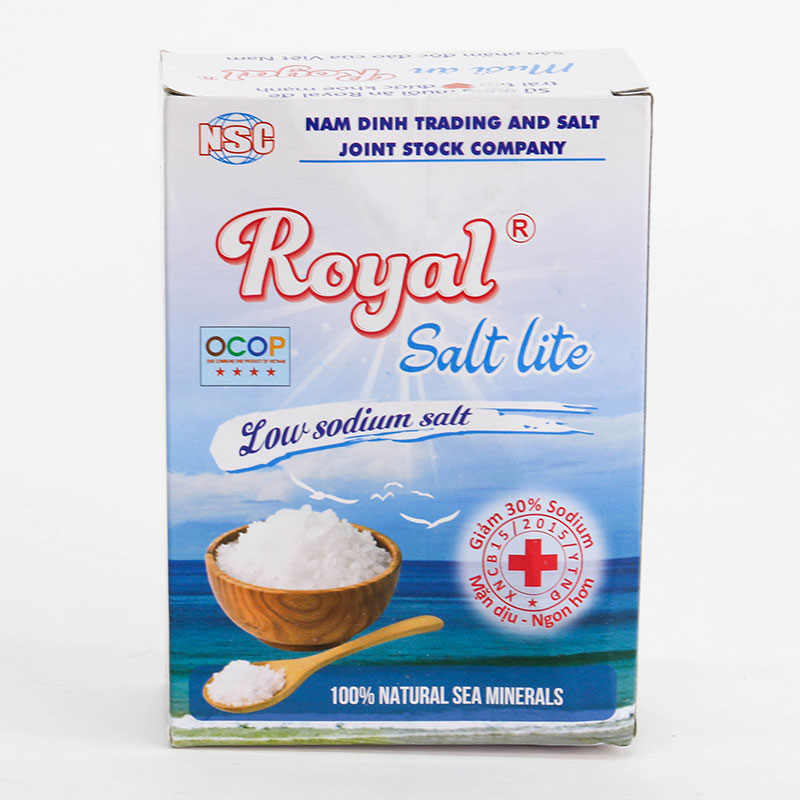 Muối biển nhạt Royal 250g thương hiệu 