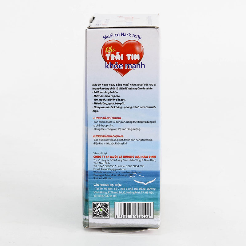 Muối biển nhạt Royal 250g thương hiệu 
