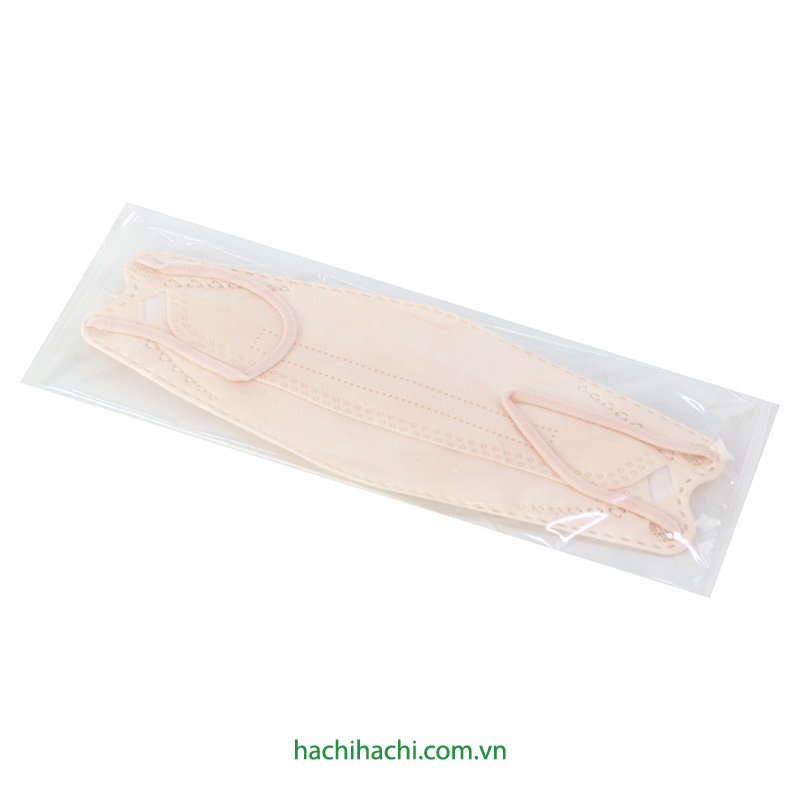 Khẩu trang Y tế Kim Sora KS94 4D 4 lớp, chống bụi, vi khuẩn, virus (10 cái - Hồng) thương hiệu 