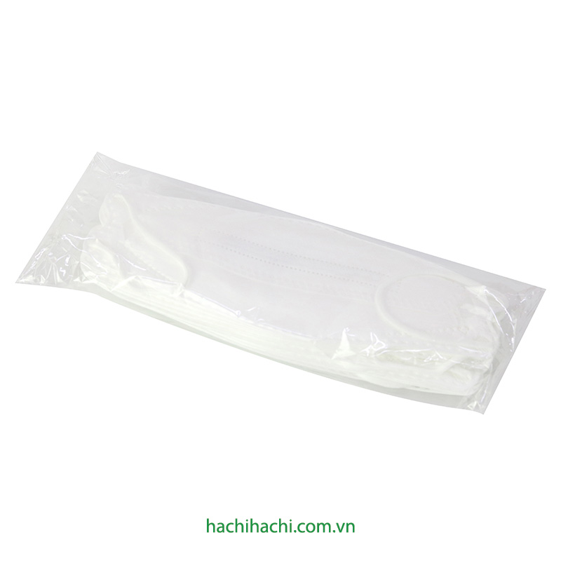 Khẩu trang Y tế Kim Sora KS94 4D 4 lớp, chống bụi, vi khuẩn, virus (30 cái - Trắng) thương hiệu 