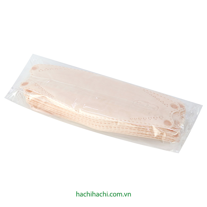 Khẩu trang Y tế Kim Sora KS94 4D 4 lớp, chống bụi, vi khuẩn, virus (30 cái - Hồng) thương hiệu 