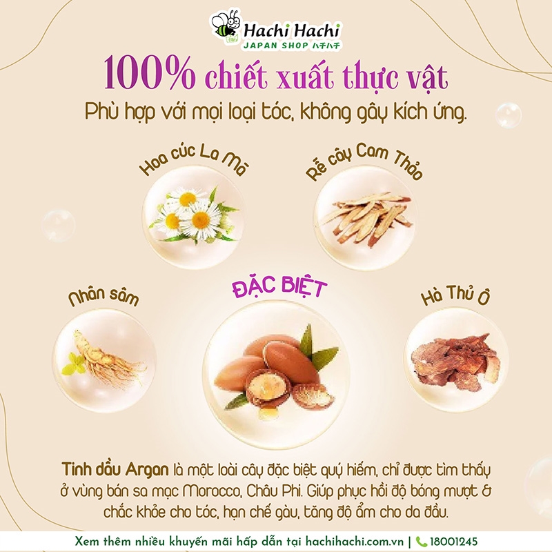Dầu gội nhuộm tóc phủ bạc dạng chai lược DGG Komi 350ml (nâu đen) thương hiệu 