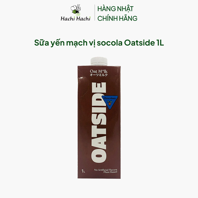 Sữa yến mạch vị socola Oatside 1L thương hiệu 