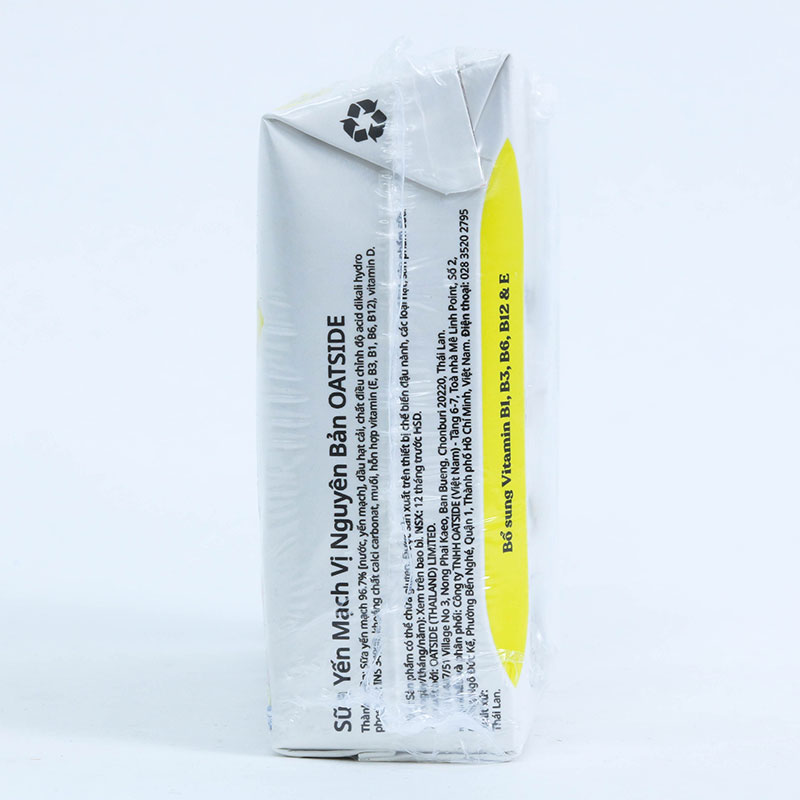 TPBS: Sữa yến mạch vị nguyên bản Oatside 180ml thương hiệu 
