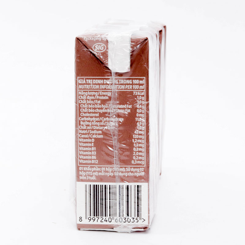 TPBS: Sữa yến mạch vị socola lúa mạch Oatside 115mlx4 hộp thương hiệu 