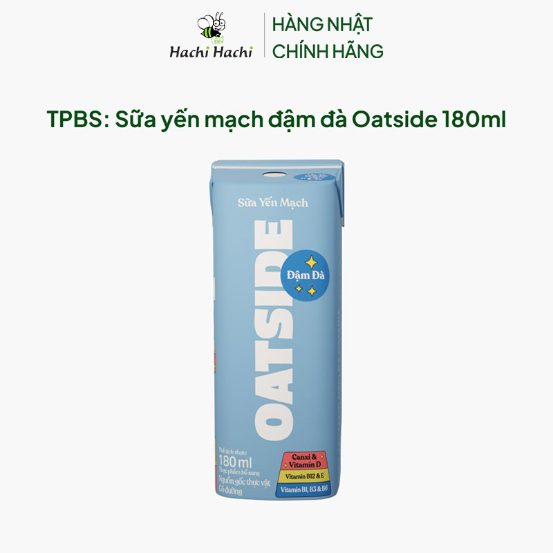 TPBS: Sữa yến mạch đậm đà Oatside 180ml thương hiệu 