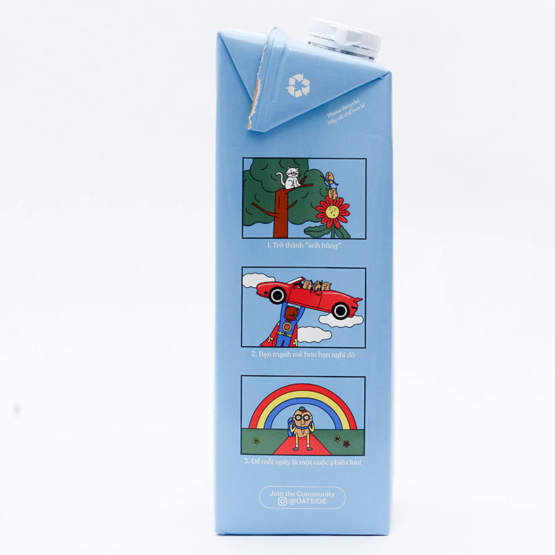 TPBS: Sữa yến mạch đậm đà Oatside 1L thương hiệu 