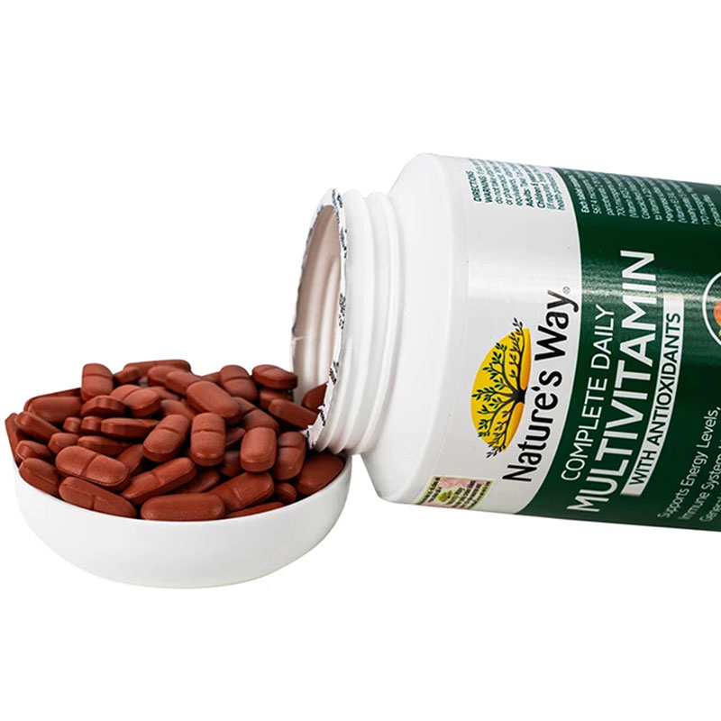 TPBVSK: Viên uống Nature's Way complete daily multivitamin 200 viên thương hiệu NATURE'S WAY