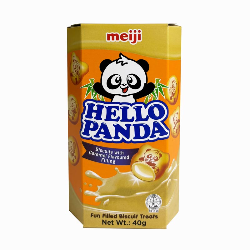 Bánh Hello Panda nhân Caramel 40g thương hiệu MEIJI