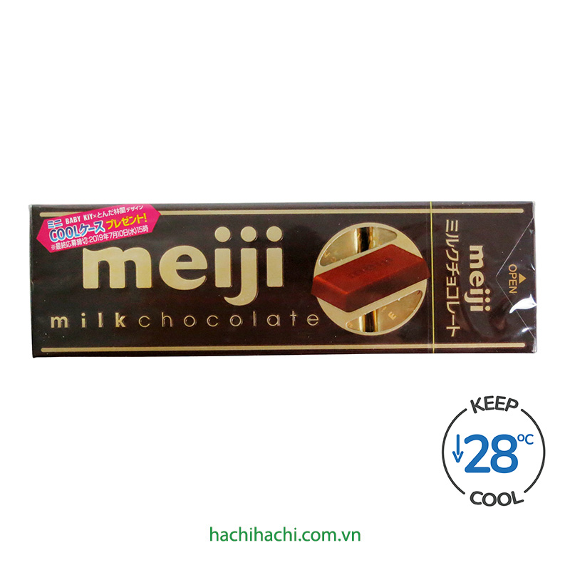 Kẹo Socola Nhật Bản Milk chocolate Meiji 41g thương hiệu MEIJI