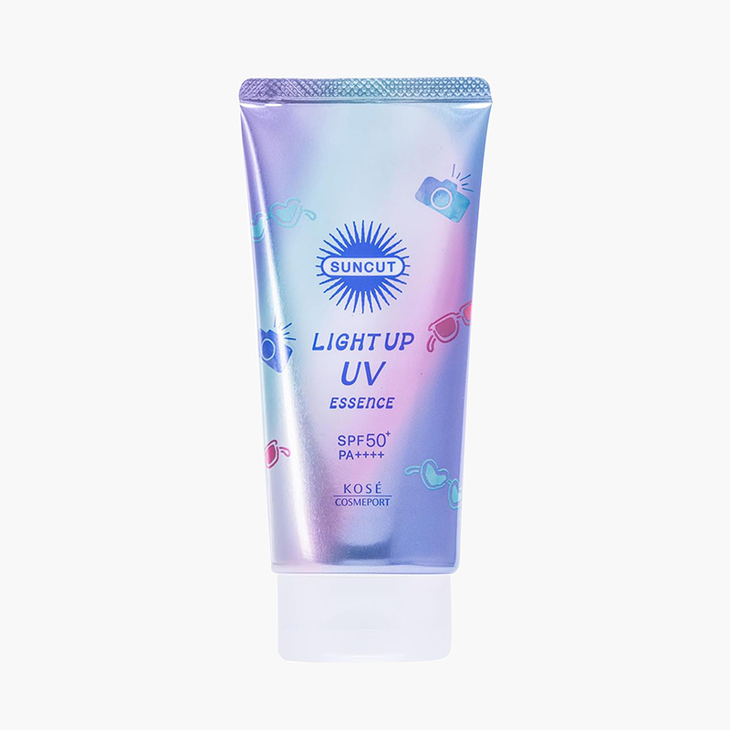 Tinh chất chống nắng Nhật Bản chống tia UV Kose Suncut Light Up SPF50+ PA++++  80g, mỏng nhẹ như nước thương hiệu KOSE
