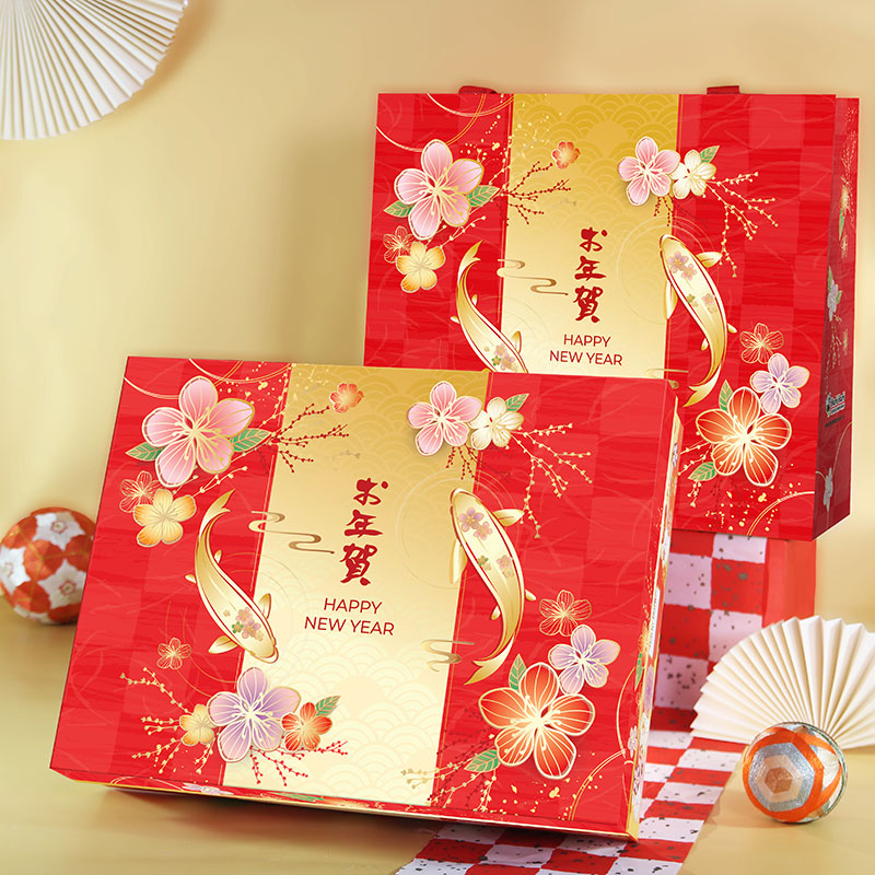 Hộp quà Tết Nhật 2026 Vạn Phúc Manpuku 04 (7 món) thương hiệu 