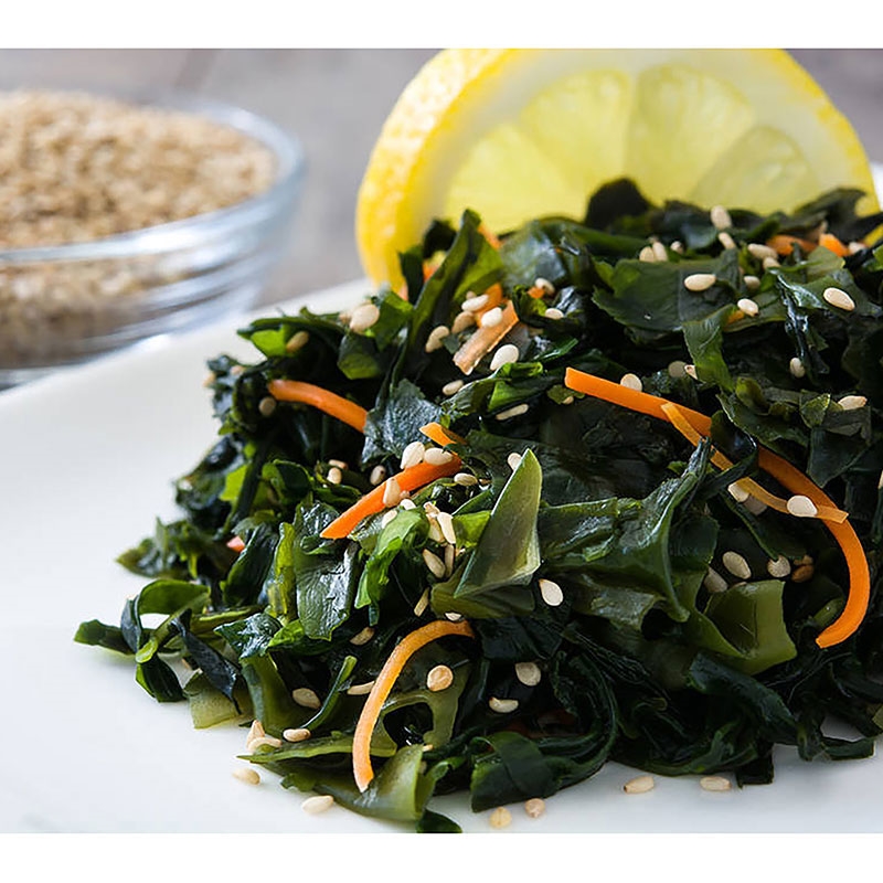 Combo siêu hời mua 2 túi Rong biển cắt Wakame 100g tặng túi 40g cùng loại thương hiệu 