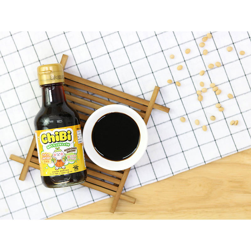 Combo siêu tiết kiệm Nước tương Chibi Nhật Bản cho bé 150ml và Dầu gạo Nhật Bản nguyên chất Tsuno 180g (HSD: 1/9/2026) thương hiệu 