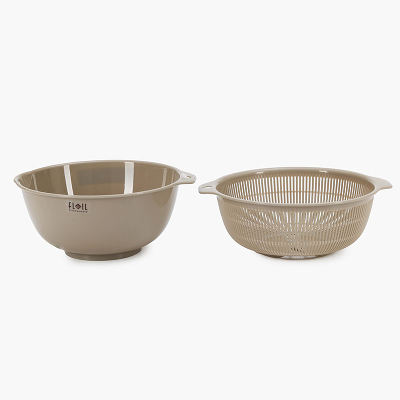 Combo siêu hời mua 2 Hũ thuỷ tinh 450ml Nắp có quai cầm (Nhiều mẫu) tặng Bộ thau rổ nhựa Nhật Bản Nakaya 19.2cm  thương hiệu 