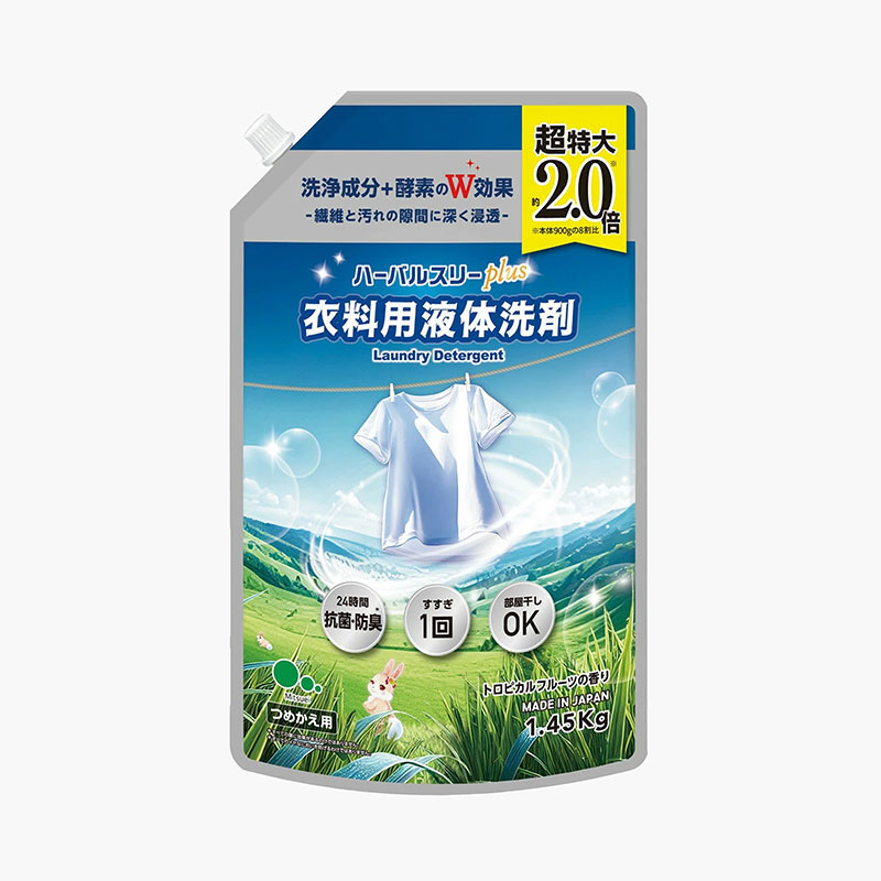 Combo siêu hời mua Nước giặt kháng khuẩn khử mùi Mitsuei Hương hoa trái 1.45kg tặng Nước xả vải 500ml thương hiệu 