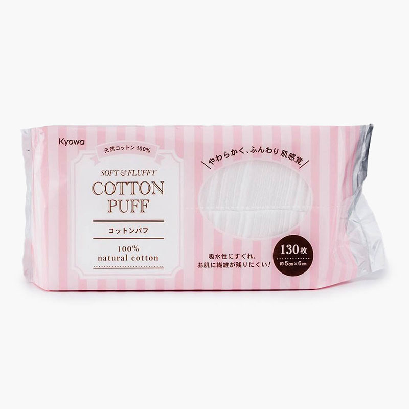 Combo siêu tiết kiệm 2 Bông tẩy trang Cotton thiên nhiên 130 miếng thương hiệu 