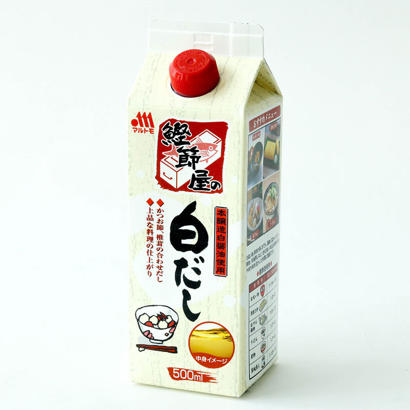 Combo siêu tiết kiệm Miso trắng men gạo Koji Yamagen 500g và Nước dùng Dashi cá ngừ và nấm hương Marutomo 500ml thương hiệu 