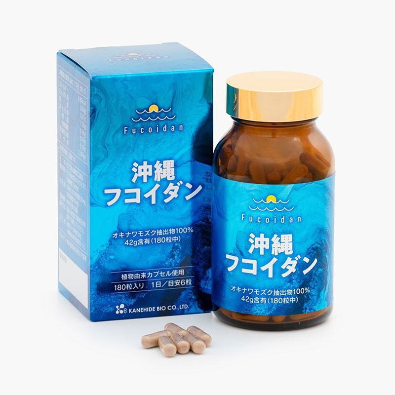 Combo siêu tiết kiệm 2 hộp TPBVSK: Viên uống Okinawa Fucoidan 180 viên, tăng sức khỏe, nâng cao đề kháng thương hiệu 