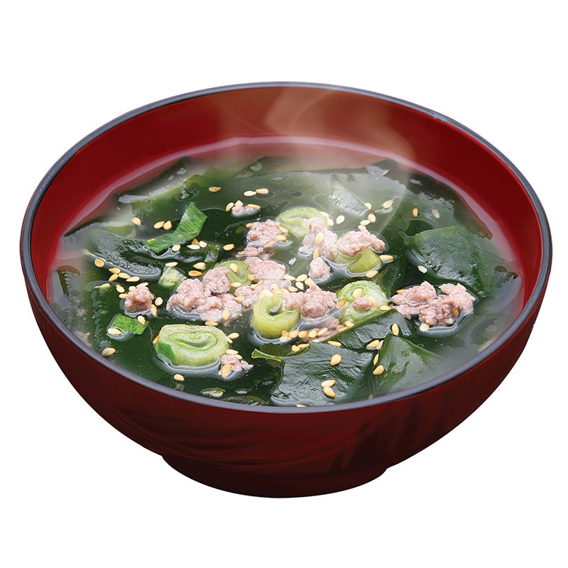 Combo siêu tiết kiệm 4 hộp Canh rong biển Asuzac 40g (4gx10 gói) (2 đậu hũ - 2 thịt bò) thương hiệu 
