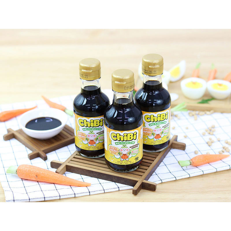 Combo siêu tiết kiệm Nước tương Chibi Nhật Bản cho bé 150ml và Dầu gạo Nhật Bản nguyên chất Tsuno 180g (196ml) thương hiệu 