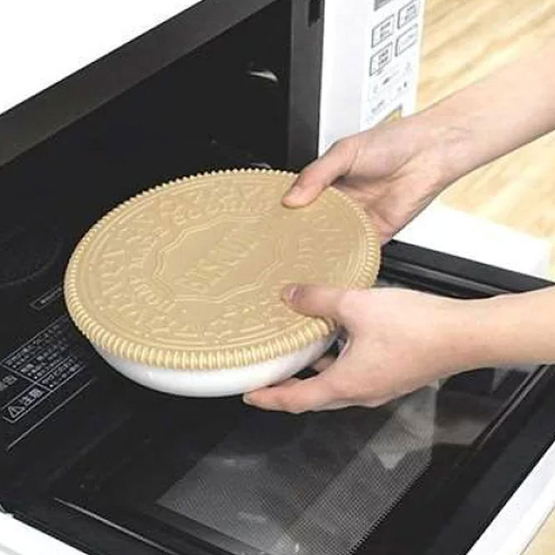Combo siêu hời mua Nước hầm xương cô đặc cao cấp Kouki 1kg tặng Nắp đậy dùng cho lò vi sóng 20.4cm Hình bánh quy (Nhiều mẫu) thương hiệu 
