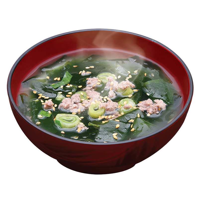 Combo siêu tiết kiệm 4 hộp Canh rong biển Asuzac 40g (4gx10 gói) (2 đậu hũ - 2 thịt bò) thương hiệu 