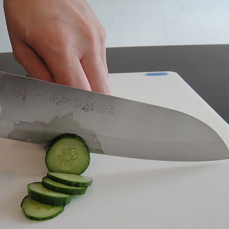 Combo siêu tiết kiệm Dao bếp inox Nikken Tsubazo Santoku lưỡi 17cm và Kéo làm bếp Nikken-Partner 21cm (Nhiều mẫu) thương hiệu 