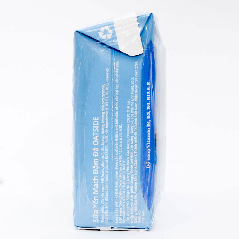 Combo siêu tiết kiệm 1 thùng 24 hộp TPBS: Sữa yến mạch đậm đà Oatside 180ml thương hiệu 