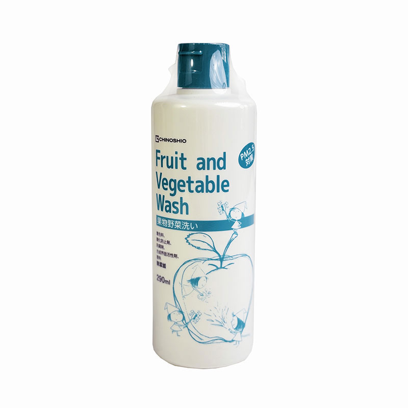 Combo siêu tiết kiệm Nước rửa rau củ quả Nhật Bản Chinoshio Chai 290ml và túi refill 280ml thương hiệu 