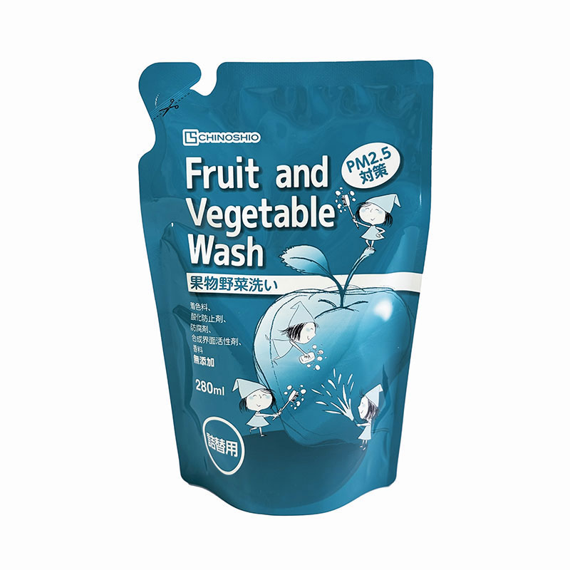 Combo siêu tiết kiệm Nước rửa rau củ quả Nhật Bản Chinoshio Chai 290ml và túi refill 280ml thương hiệu 