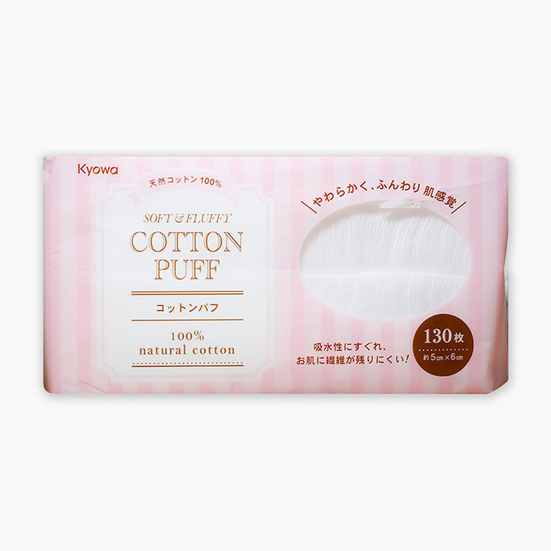 Combo siêu tiết kiệm 3 Bông tẩy trang Cotton thiên nhiên 130 miếng thương hiệu 