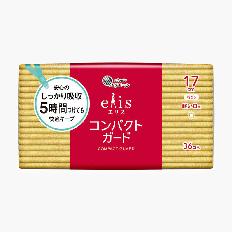 Combo siêu tiết kiệm 2 Băng vệ sinh siêu mỏng không cánh Elis Compact 17cm 36 miếng (Nhiều mẫu) thương hiệu 