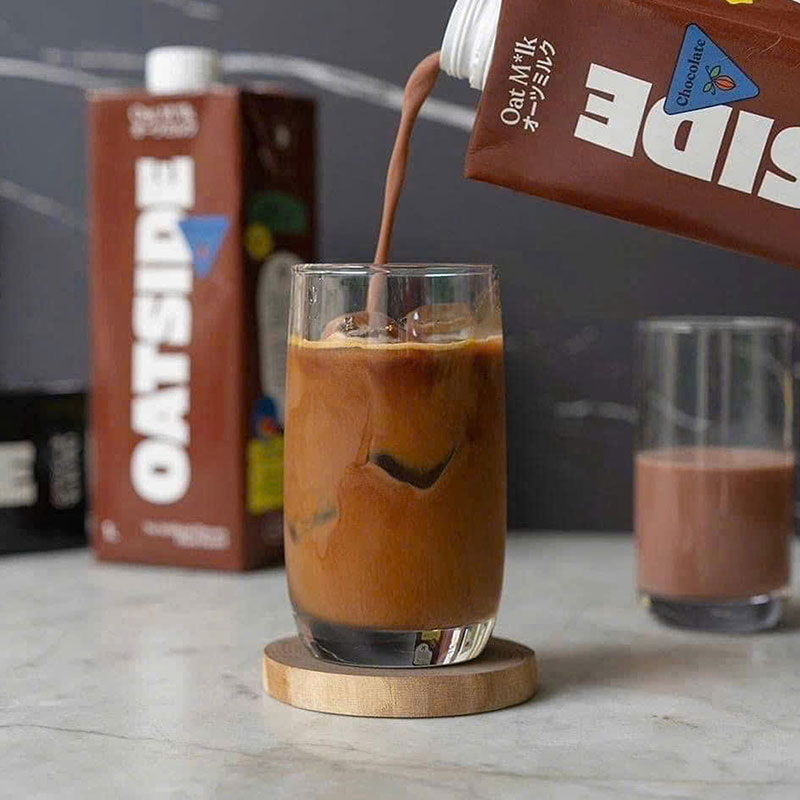 Combo siêu tiết kiệm thùng 6 hộp Sữa yến mạch vị socola Oatside 1L thương hiệu 