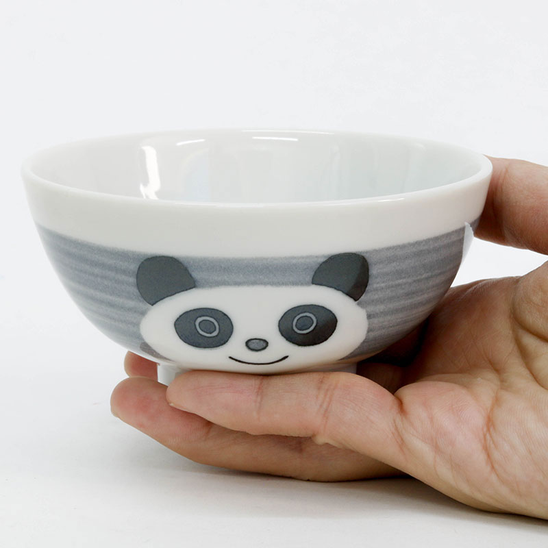 Combo siêu tiết kiêm 5 Chén sứ Nhật Bản 10.5cm (Gấu Panda) thương hiệu 