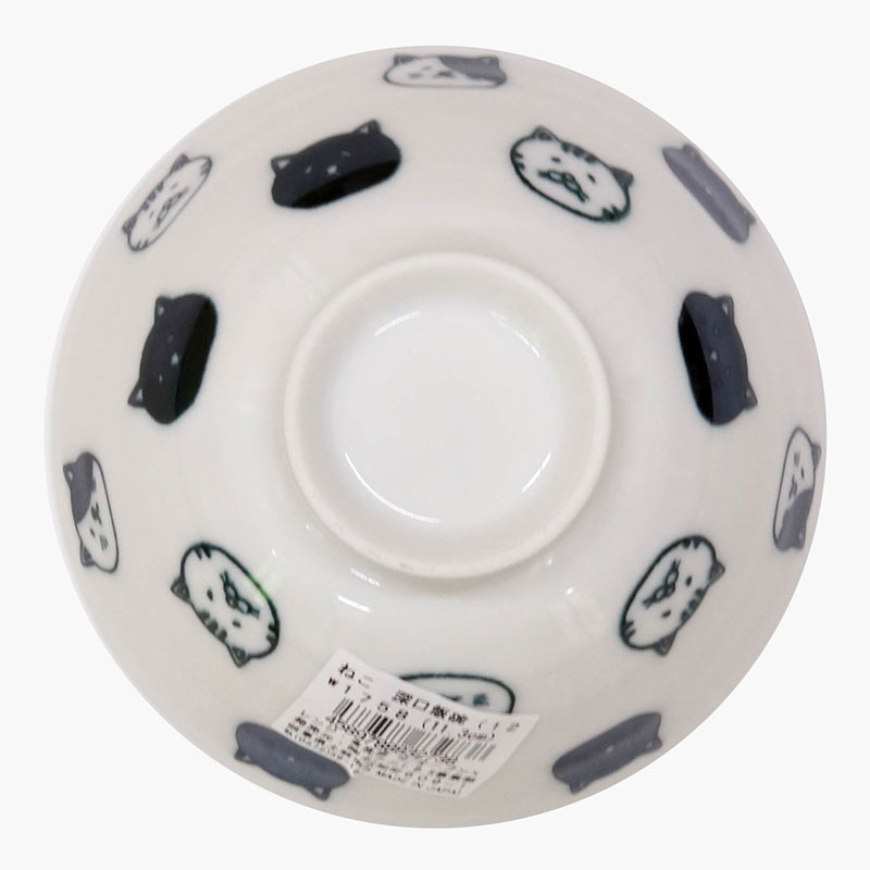Combo siêu tiết kiêm 5 Chén sứ Nhật Bản 11.2cm Hình mèo thương hiệu 