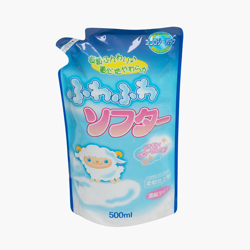 Combo siêu tiết kiêm 2 Túi Nước xả vải đậm đặc làm mềm vải chống xù lông Rocket Fuwa 500ml thương hiệu 