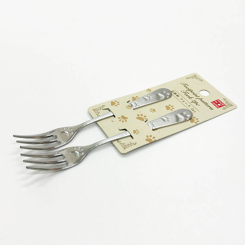 Combo siêu tiết kiệm 2 set Nĩa inox 12.5cm 2 cái thương hiệu 