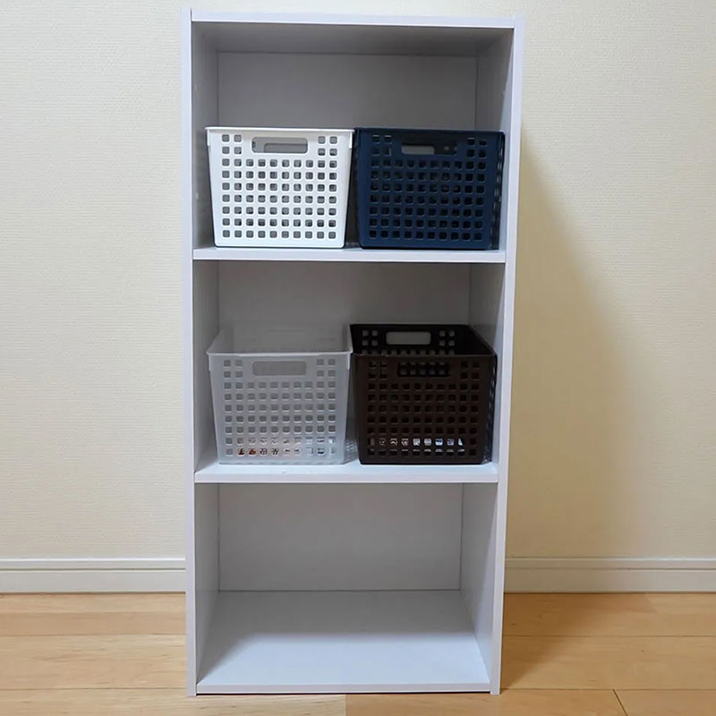 Combo siêu tiết kiệm 2 Rổ nhựa đựng vật dụng 19x26cm thương hiệu 