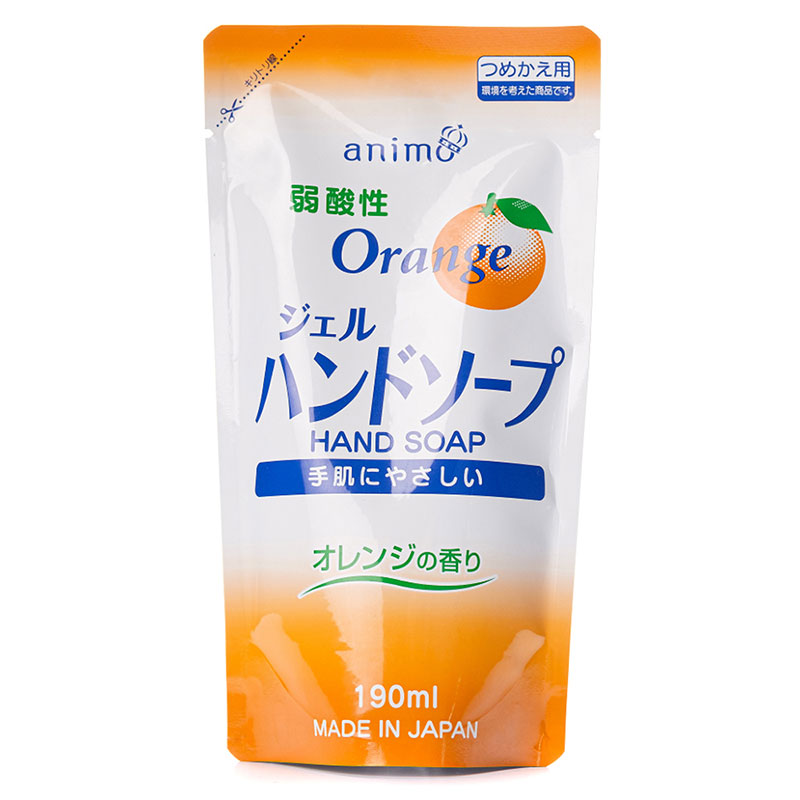 Combo siêu tiết kiệm 5 túi  Gel rửa tay Animo Weak acid 190ml thương hiệu 