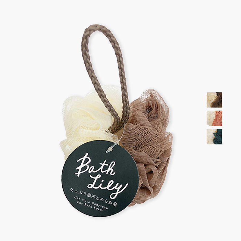 Giftset 20/10: Bông tắm, bao tay tắm, băng đeo tay và Lược chải tóc mật ong dưỡng suôn mềm Vess 16cm thương hiệu 