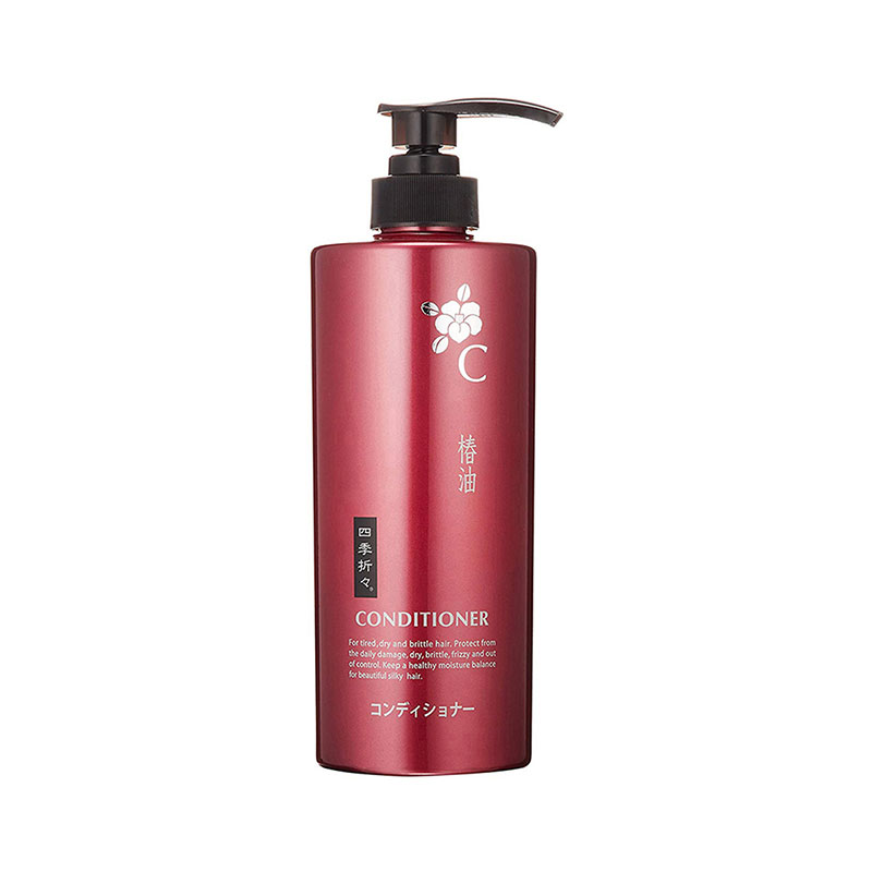 Giftset 20/10: Bộ chăm sóc hoa trà Kumano 3 món (dầu gội, dầu xả, sữa tắm) thương hiệu 