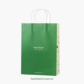 Túi giấy lớn Hachi size M 23x10x32cm
